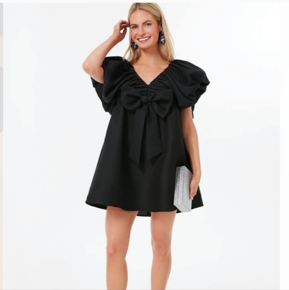 Tuckernuck Black Brook Mini Dress XXS - Picture 1 of 9
